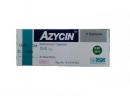 Azycin(アジシン250mg) アジスロマイシン 抗生物質 マイコプラズマ クラミジア 6カプセル